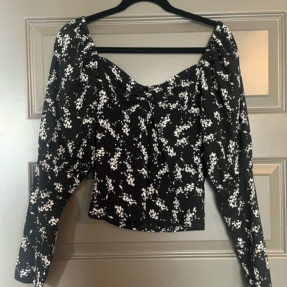 Anthropologie Sweetheart Neck Blouse